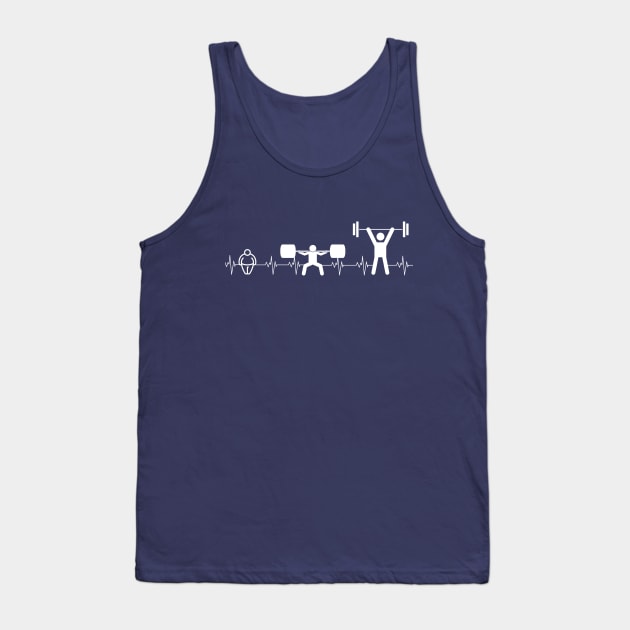 Funny Lifting T-Shirt Tank Top by Artistio